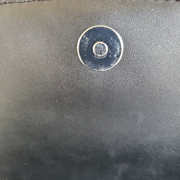 MICHAEL KORS Mila Medium Leather East West Sling Messenger Bag Purse Black - Picture 13 of 14